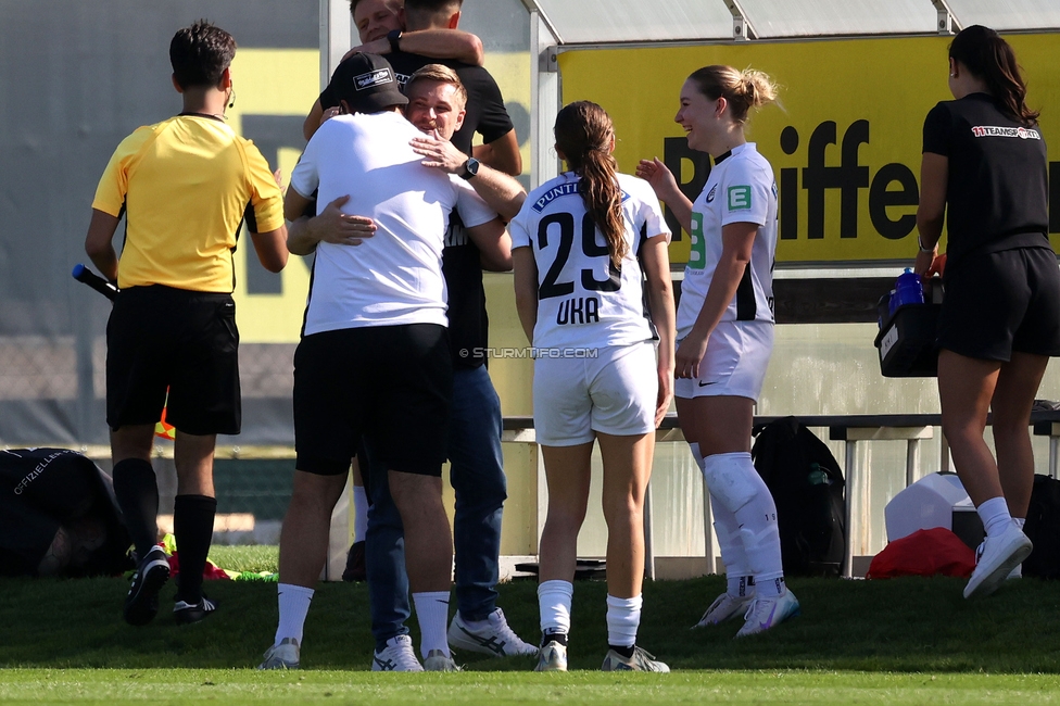 Sturm Damen - St. Poelten
OEFB Frauen Bundesliga, 23. Runde, SK Sturm Graz Damen - SKN St. Poelten, Trainingszentrum Messendorf, 10.05.2025. 

Foto zeigt Michael Erlitz (Sportdirektor Sturm Damen)
