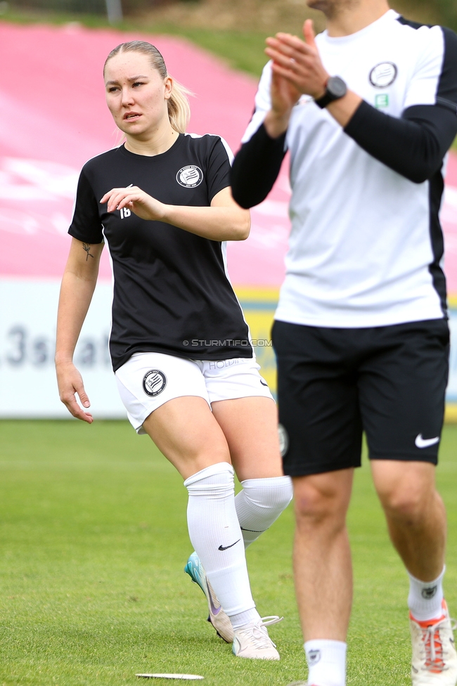 First Vienna - Sturm Damen
OEFB Frauen Bundesliga, 24. Runde, First Vienna FC 1894 - SK Sturm Graz Damen, Naturarena Hohe Warte Wien, 17.05.2025. 

Foto zeigt Anna Wirnsberger (Sturm Damen)
