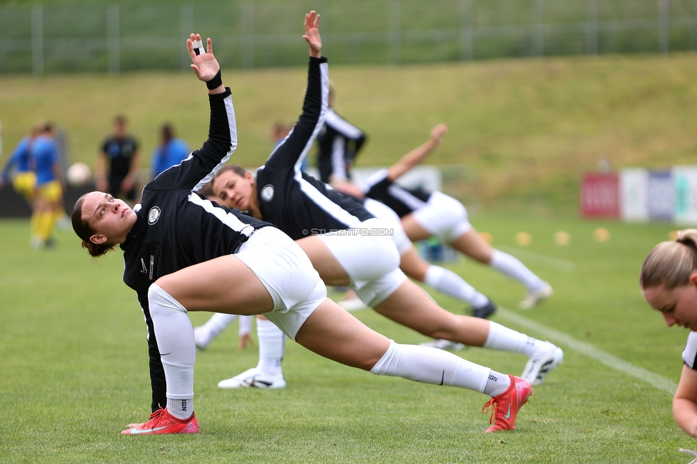 First Vienna - Sturm Damen
OEFB Frauen Bundesliga, 24. Runde, First Vienna FC 1894 - SK Sturm Graz Damen, Naturarena Hohe Warte Wien, 17.05.2025. 

Foto zeigt Linda Popofsits (Sturm Damen)
