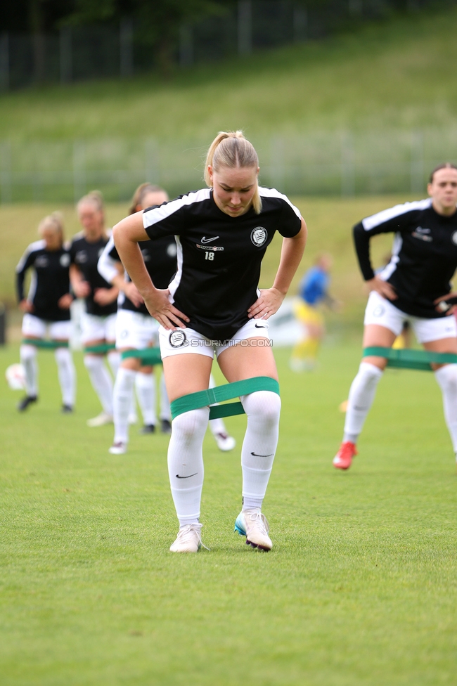 First Vienna - Sturm Damen
OEFB Frauen Bundesliga, 24. Runde, First Vienna FC 1894 - SK Sturm Graz Damen, Naturarena Hohe Warte Wien, 17.05.2025. 

Foto zeigt Anna Wirnsberger (Sturm Damen)
