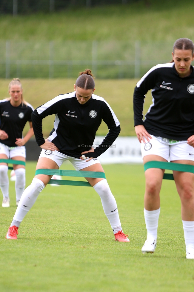 First Vienna - Sturm Damen
OEFB Frauen Bundesliga, 24. Runde, First Vienna FC 1894 - SK Sturm Graz Damen, Naturarena Hohe Warte Wien, 17.05.2025. 

Foto zeigt Linda Popofsits (Sturm Damen)
