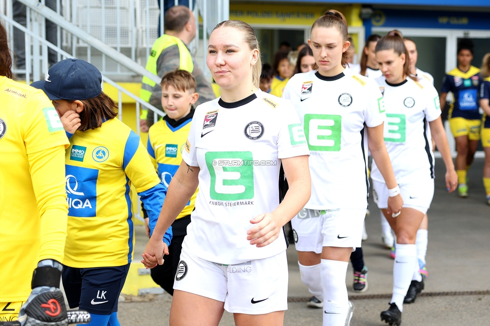 First Vienna - Sturm Damen
OEFB Frauen Bundesliga, 24. Runde, First Vienna FC 1894 - SK Sturm Graz Damen, Naturarena Hohe Warte Wien, 17.05.2025. 

Foto zeigt Anna Wirnsberger (Sturm Damen)

