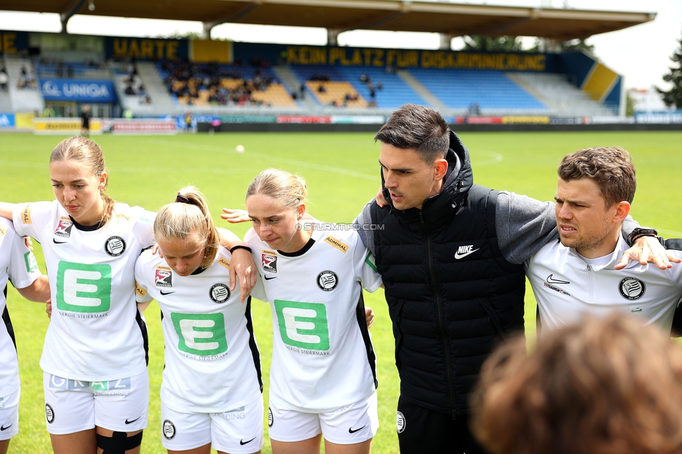 First Vienna - Sturm Damen
OEFB Frauen Bundesliga, 24. Runde, First Vienna FC 1894 - SK Sturm Graz Damen, Naturarena Hohe Warte Wien, 17.05.2025. 

Foto zeigt die Mannschaft der Sturm Damen
