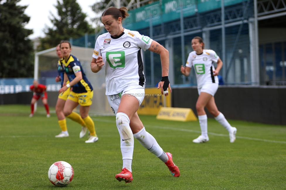 First Vienna - Sturm Damen
OEFB Frauen Bundesliga, 24. Runde, First Vienna FC 1894 - SK Sturm Graz Damen, Naturarena Hohe Warte Wien, 17.05.2025. 

Foto zeigt Linda Popofsits (Sturm Damen)
