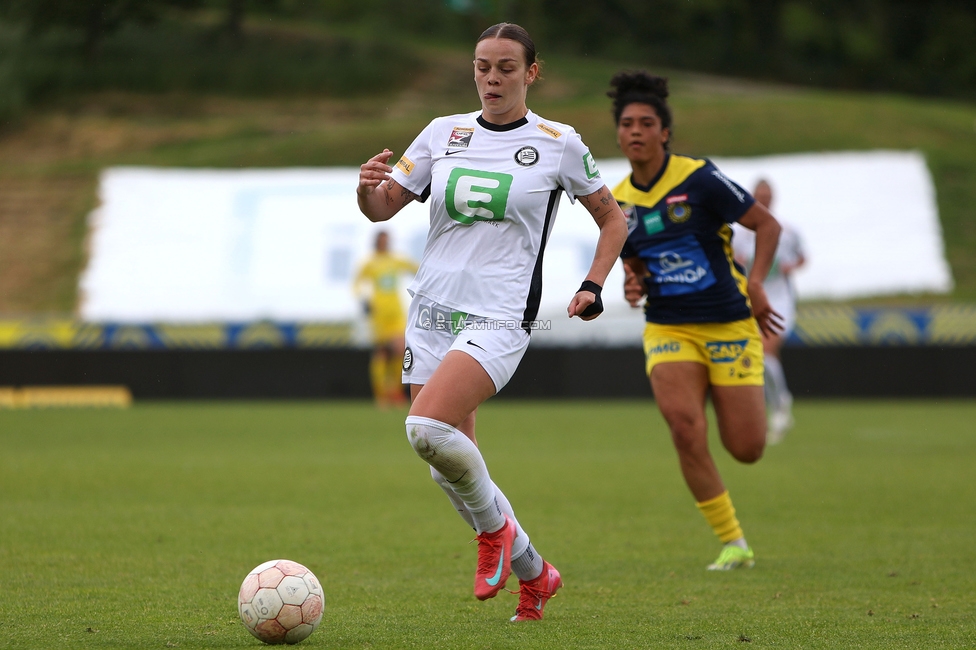 First Vienna - Sturm Damen
OEFB Frauen Bundesliga, 24. Runde, First Vienna FC 1894 - SK Sturm Graz Damen, Naturarena Hohe Warte Wien, 17.05.2025. 

Foto zeigt Linda Popofsits (Sturm Damen)
