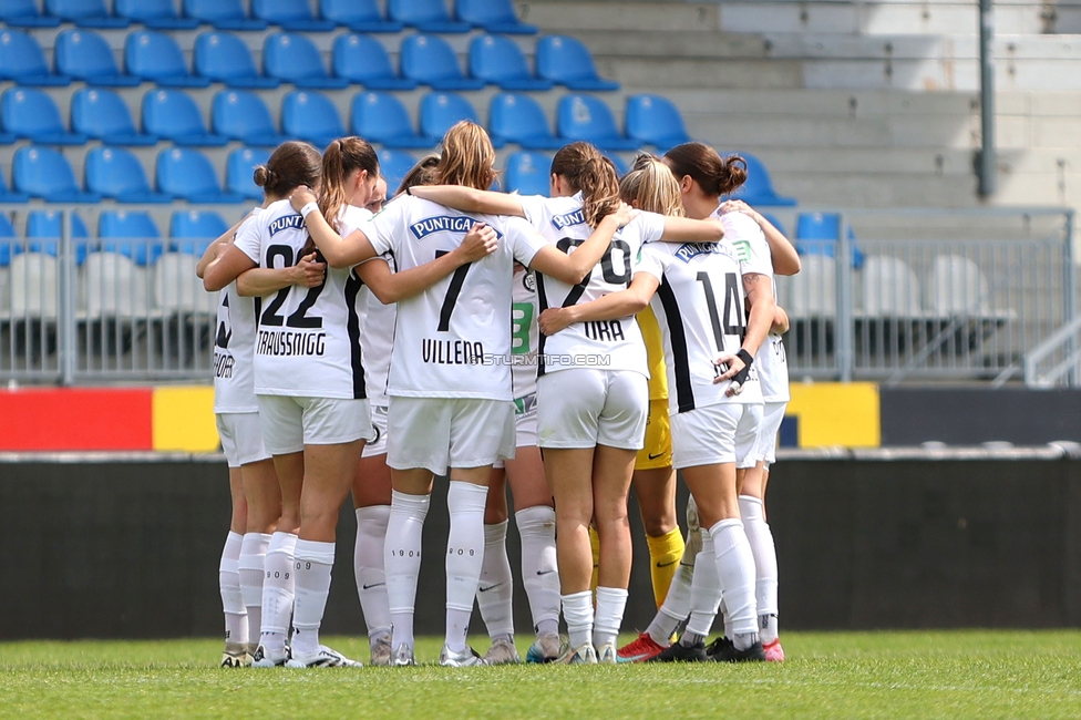 First Vienna - Sturm Damen
OEFB Frauen Bundesliga, 24. Runde, First Vienna FC 1894 - SK Sturm Graz Damen, Naturarena Hohe Warte Wien, 17.05.2025. 

Foto zeigt die Mannschaft der Sturm Damen
