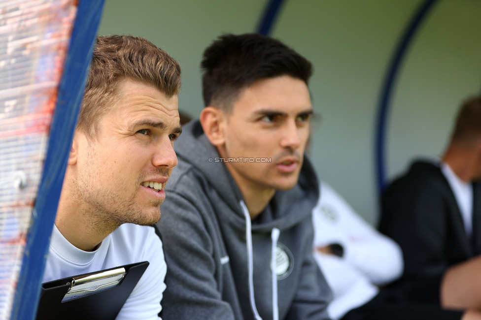 First Vienna - Sturm Damen
OEFB Frauen Bundesliga, 24. Runde, First Vienna FC 1894 - SK Sturm Graz Damen, Naturarena Hohe Warte Wien, 17.05.2025. 

Foto zeigt David Url (Co-Trainer Sturm Damen)
