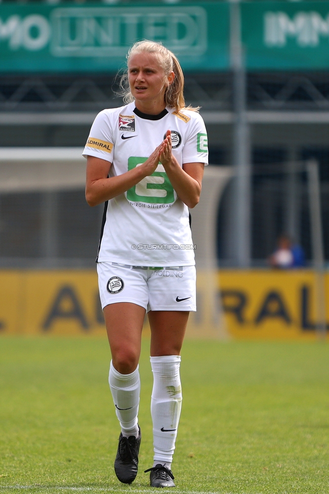 First Vienna - Sturm Damen
OEFB Frauen Bundesliga, 24. Runde, First Vienna FC 1894 - SK Sturm Graz Damen, Naturarena Hohe Warte Wien, 17.05.2025. 

Foto zeigt Sandra Jakobsen (Sturm Damen)
