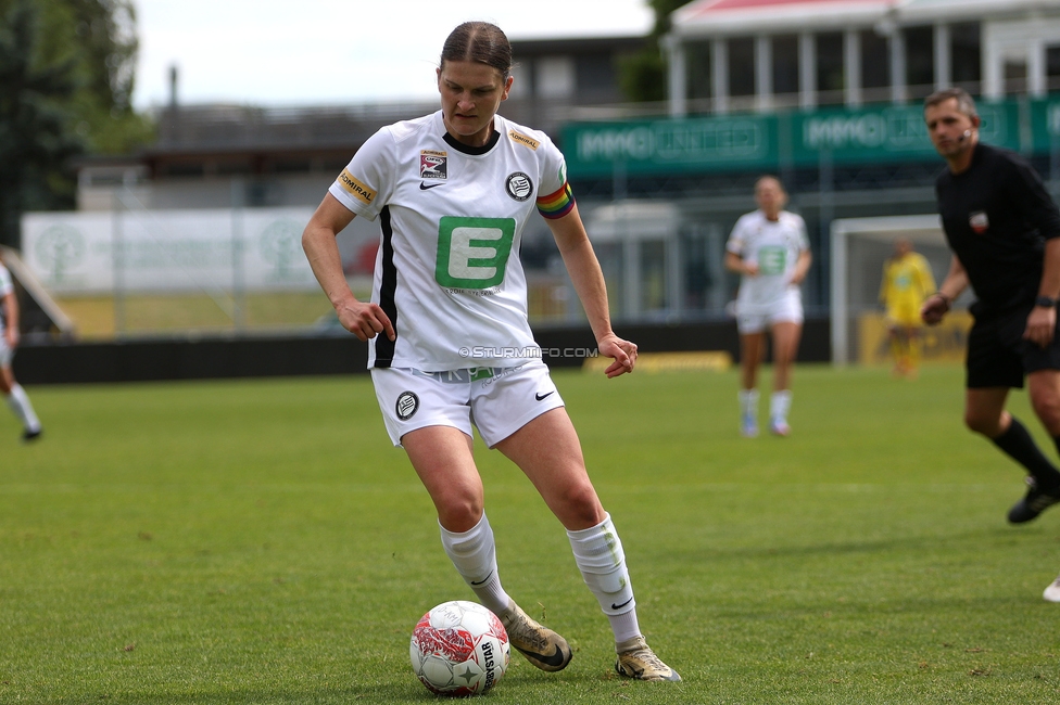 First Vienna - Sturm Damen
OEFB Frauen Bundesliga, 24. Runde, First Vienna FC 1894 - SK Sturm Graz Damen, Naturarena Hohe Warte Wien, 17.05.2025. 

Foto zeigt Sophie Maierhofer (Sturm Damen)
