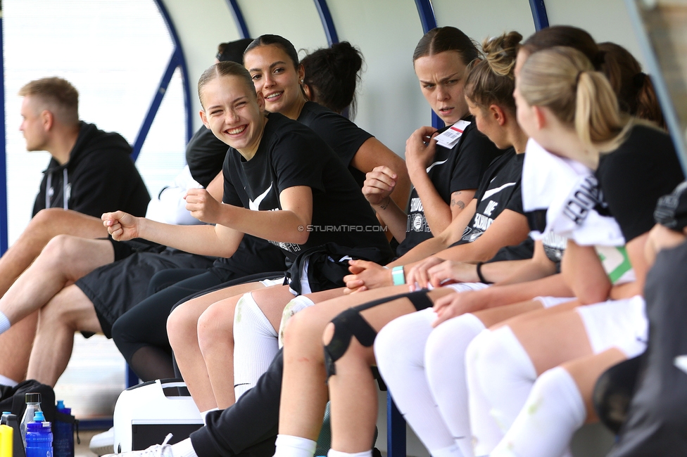 First Vienna - Sturm Damen
OEFB Frauen Bundesliga, 24. Runde, First Vienna FC 1894 - SK Sturm Graz Damen, Naturarena Hohe Warte Wien, 17.05.2025. 

Foto zeigt Lena Breznik (Sturm Damen)
