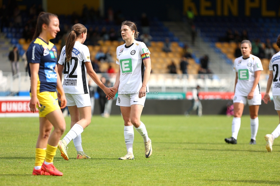 First Vienna - Sturm Damen
OEFB Frauen Bundesliga, 24. Runde, First Vienna FC 1894 - SK Sturm Graz Damen, Naturarena Hohe Warte Wien, 17.05.2025. 

Foto zeigt Sophie Maierhofer (Sturm Damen)
