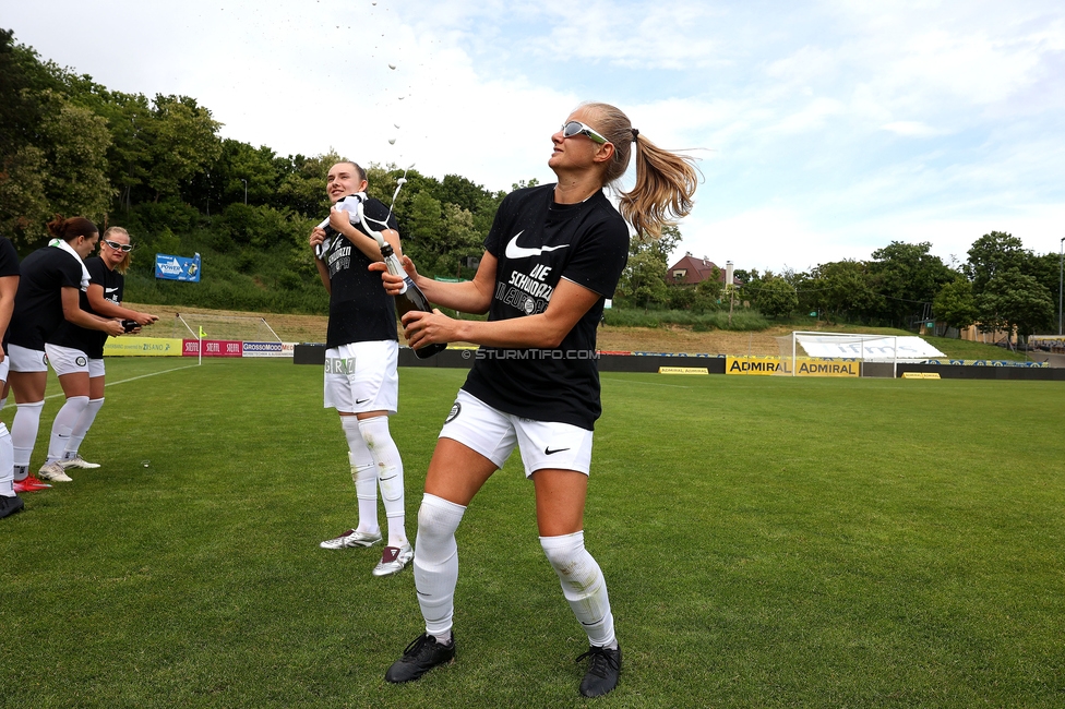 First Vienna - Sturm Damen
OEFB Frauen Bundesliga, 24. Runde, First Vienna FC 1894 - SK Sturm Graz Damen, Naturarena Hohe Warte Wien, 17.05.2025. 

Foto zeigt Sandra Jakobsen (Sturm Damen)
