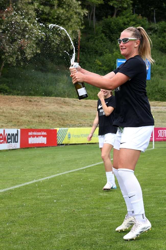 First Vienna - Sturm Damen
OEFB Frauen Bundesliga, 24. Runde, First Vienna FC 1894 - SK Sturm Graz Damen, Naturarena Hohe Warte Wien, 17.05.2025. 

Foto zeigt Laura Lillholm-Petersen (Sturm Damen)
