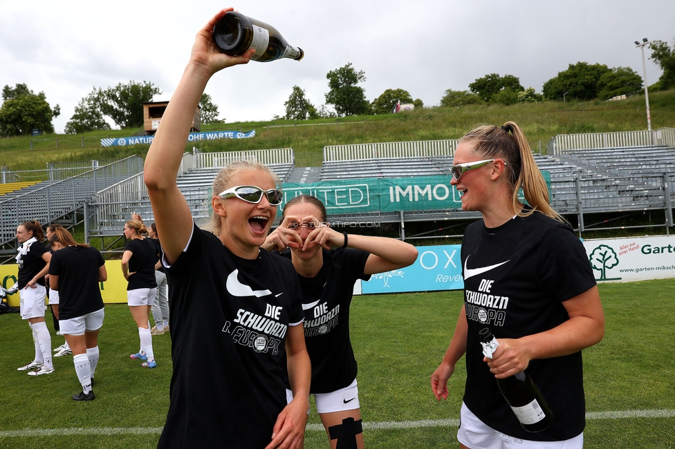 First Vienna - Sturm Damen
OEFB Frauen Bundesliga, 24. Runde, First Vienna FC 1894 - SK Sturm Graz Damen, Naturarena Hohe Warte Wien, 17.05.2025. 

Foto zeigt Sandra Jakobsen (Sturm Damen)
