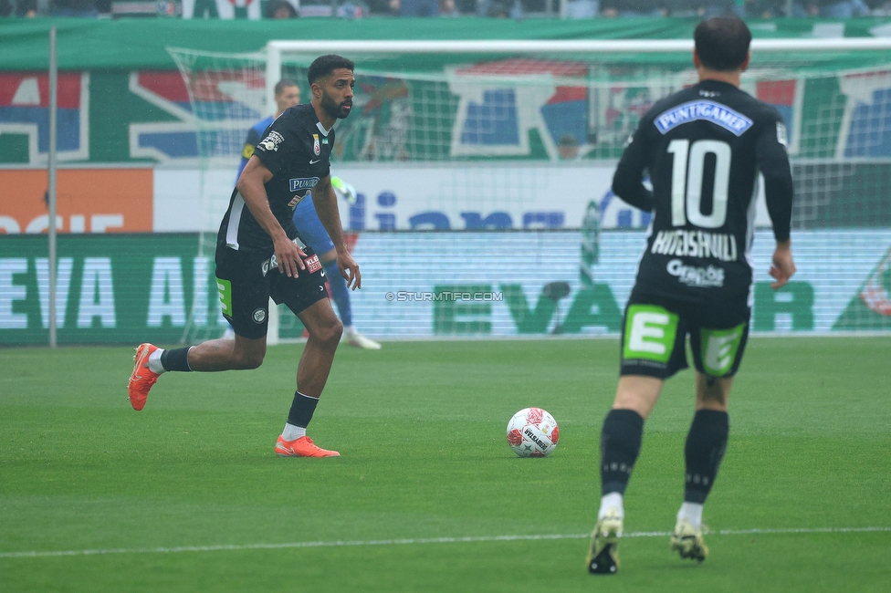 Rapid Wien - Sturm Graz
Oesterreichische Fussball Bundesliga, 31. Runde, SK Rapid Wien - SK Sturm Graz, Weststadion Wien, 18.05.2024. 

Foto zeigt Gregory Wuethrich (Sturm)

