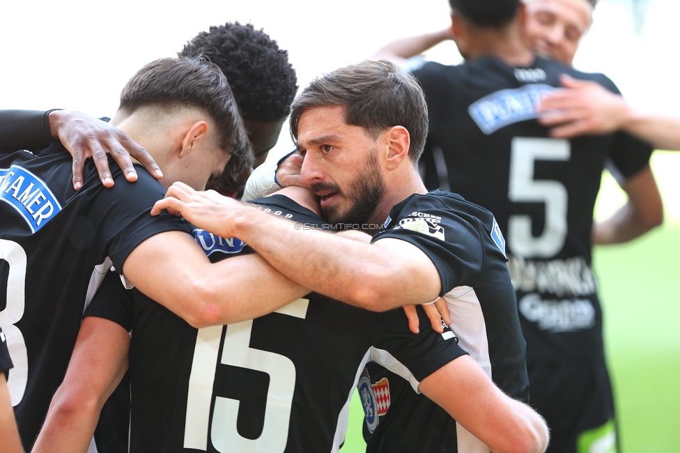 Sturm Graz - WAC
Oesterreichische Fussball Bundesliga, 32. Runde, SK Sturm Graz - Wolfsberger AC, Stadion Liebenau Graz, 24.05.2025. 

Foto zeigt William Boeving (Sturm)
