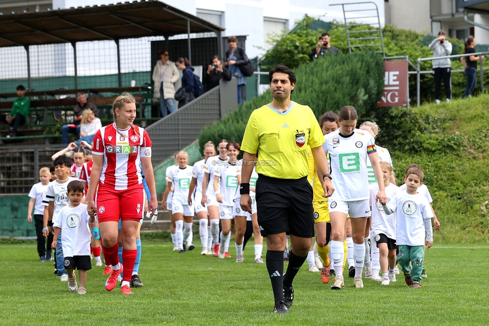 Sturm Damen - GAK 1902
Testspiel, SK Sturm Graz Damen - GAK 1902, Gruabn Graz, 18.05.2025. 

Foto zeigt die Mannschaft der Sturm Damen
