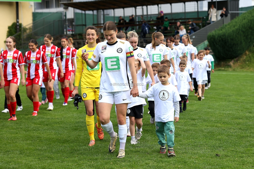 Sturm Damen - GAK 1902
Testspiel, SK Sturm Graz Damen - GAK 1902, Gruabn Graz, 18.05.2025. 

Foto zeigt die Mannschaft der Sturm Damen
