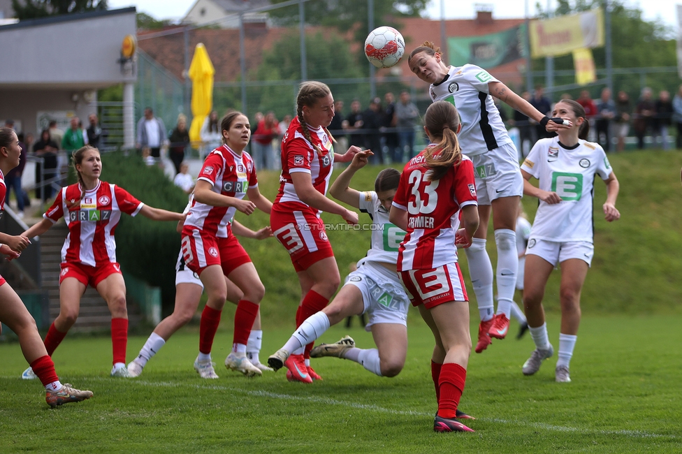 Sturm Damen - GAK 1902
Testspiel, SK Sturm Graz Damen - GAK 1902, Gruabn Graz, 18.05.2025. 

Foto zeigt Linda Popofsits (Sturm Damen)
