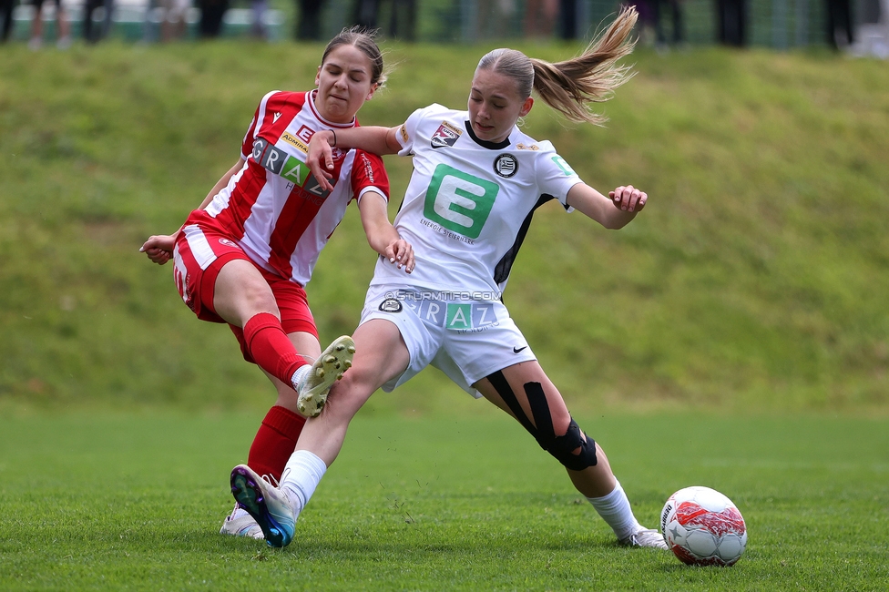 Sturm Damen - GAK 1902
Testspiel, SK Sturm Graz Damen - GAK 1902, Gruabn Graz, 18.05.2025. 

Foto zeigt Lena Breznik (Sturm Damen)
