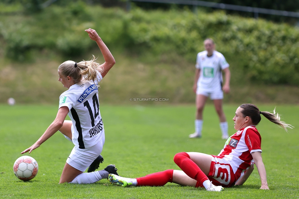 Sturm Damen - GAK 1902
Testspiel, SK Sturm Graz Damen - GAK 1902, Gruabn Graz, 18.05.2025. 

Foto zeigt Sandra Jakobsen (Sturm Damen)
