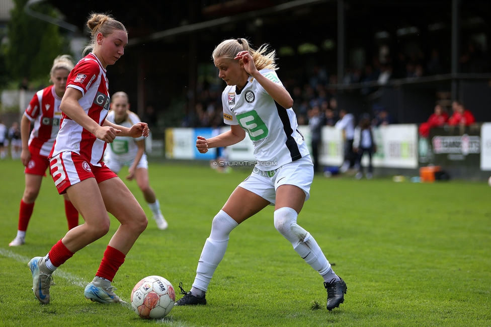 Sturm Damen - GAK 1902
Testspiel, SK Sturm Graz Damen - GAK 1902, Gruabn Graz, 18.05.2025. 

Foto zeigt Sandra Jakobsen (Sturm Damen)
