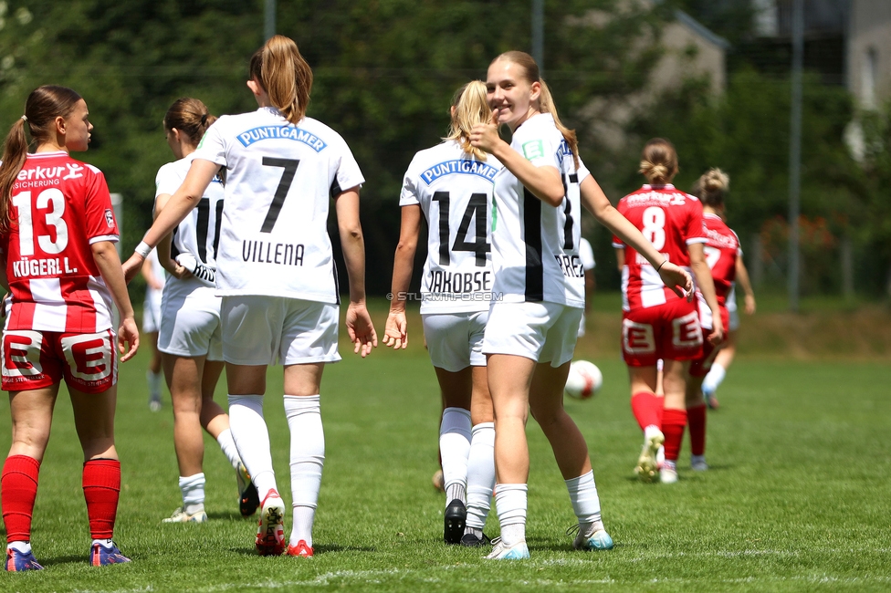 Sturm Damen - GAK 1902
Testspiel, SK Sturm Graz Damen - GAK 1902, Gruabn Graz, 18.05.2025. 

Foto zeigt Lena Breznik (Sturm Damen)
