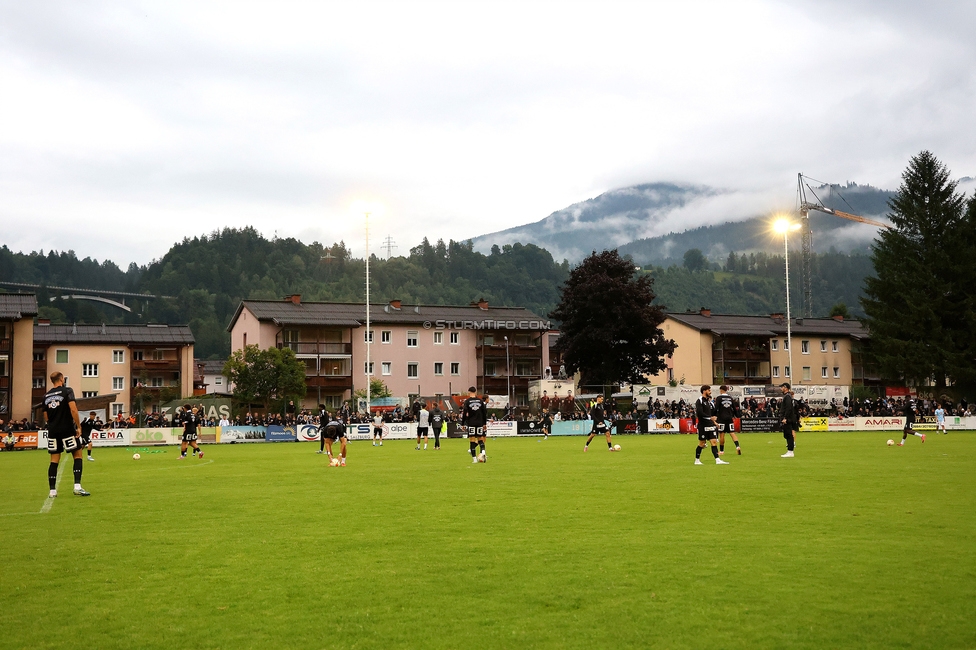 SK Bischofshofen - Sturm Graz
OEFB Cup 1. Runde, SK Bischofshofen - SK Sturm Graz, Sportplatz Bischofshofen, 25.07.2025. 

Foto zeigt die Mannschaft von Sturm
