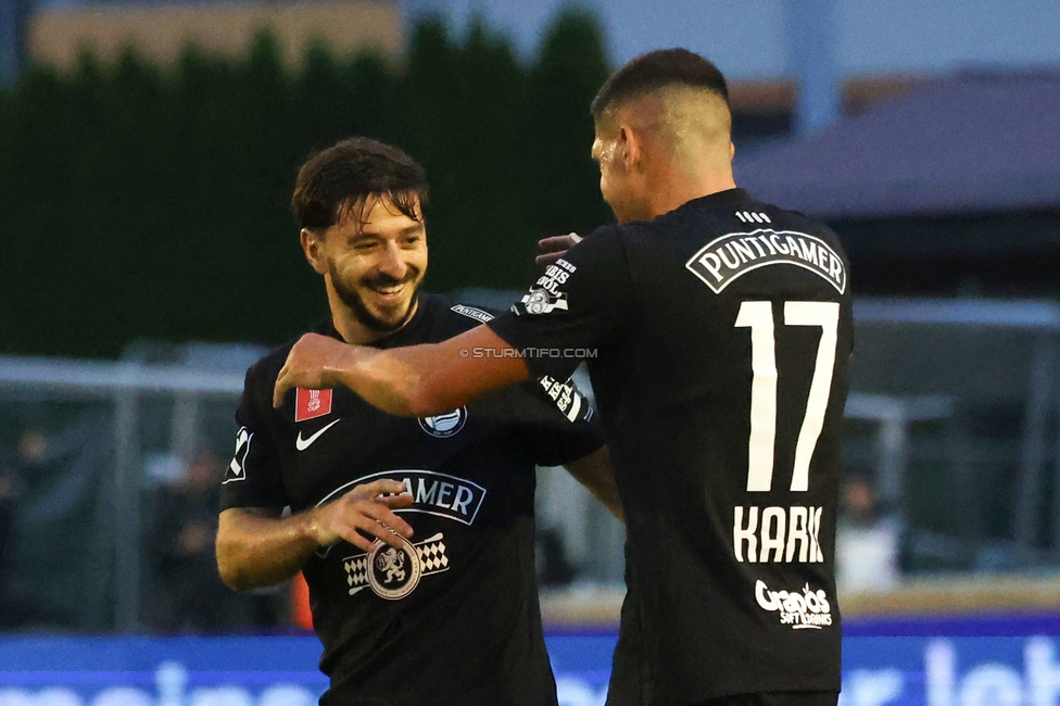 SK Bischofshofen - Sturm Graz
OEFB Cup 1. Runde, SK Bischofshofen - SK Sturm Graz, Sportplatz Bischofshofen, 25.07.2025. 

Foto zeigt Otar Kiteishvili (Sturm)
