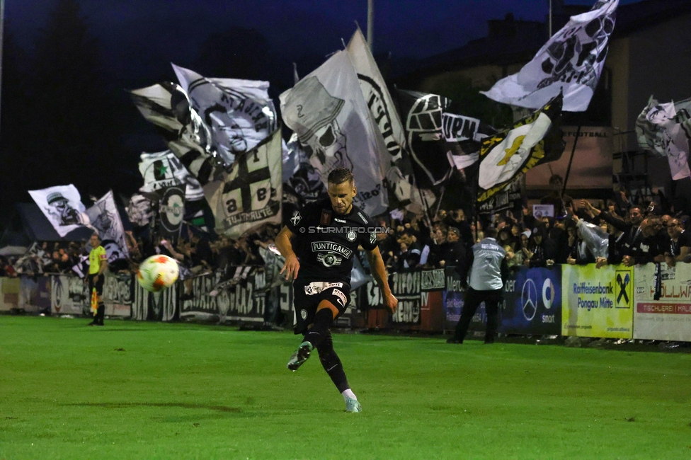 SK Bischofshofen - Sturm Graz
OEFB Cup 1. Runde, SK Bischofshofen - SK Sturm Graz, Sportplatz Bischofshofen, 25.07.2025. 

Foto zeigt Tomi Horvat (Sturm)
