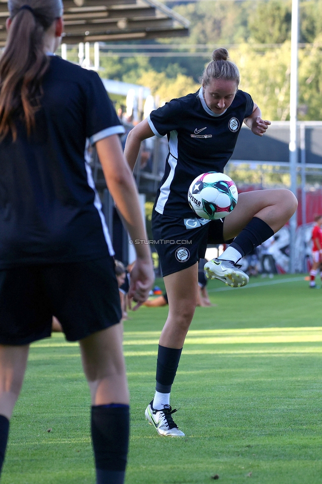 GAK - Sturm Graz Damen
SPORTLAND Niederoesterreich Frauen Cup, GAK 1902 - SK Sturm Graz, Sportzentrum Graz-Weinzoedl, 08.08.2025. 

Foto zeigt Maria Kunstek (Sturm Damen)
