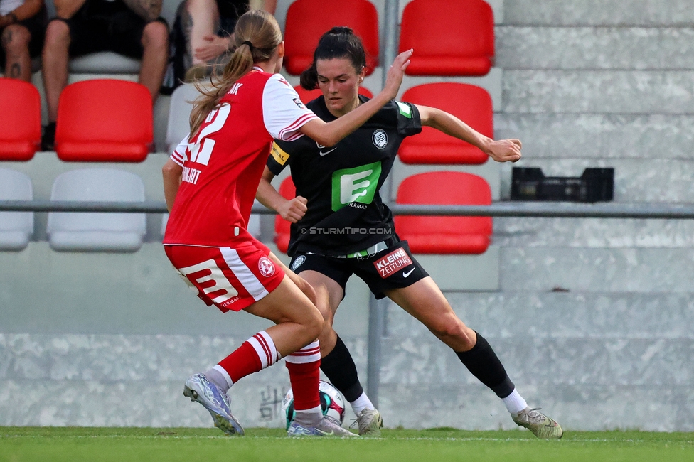 GAK - Sturm Graz Damen
SPORTLAND Niederoesterreich Frauen Cup, GAK 1902 - SK Sturm Graz, Sportzentrum Graz-Weinzoedl, 08.08.2025. 

Foto zeigt Zala Kustrin (Sturm Damen)
