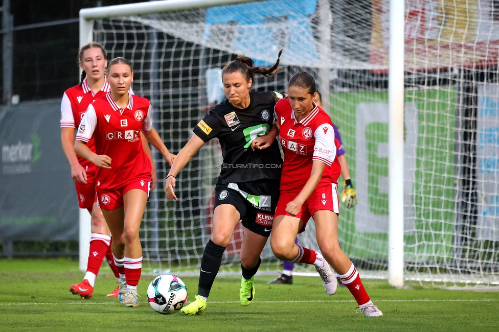 GAK - Sturm Graz Damen
SPORTLAND Niederoesterreich Frauen Cup, GAK 1902 - SK Sturm Graz, Sportzentrum Graz-Weinzoedl, 08.08.2025. 

Foto zeigt Stefanie Grossgasteiger (Sturm Damen)

