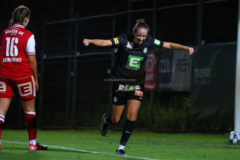 GAK - Sturm Graz Damen
SPORTLAND Niederoesterreich Frauen Cup, GAK 1902 - SK Sturm Graz, Sportzentrum Graz-Weinzoedl, 08.08.2025. 

Foto zeigt Maria Kunstek (Sturm Damen)
