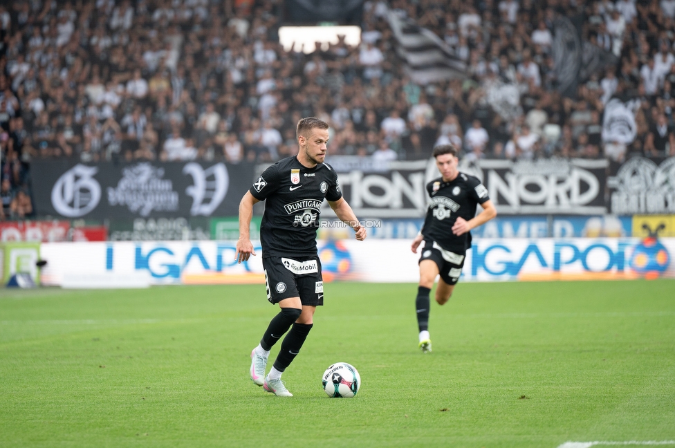 Sturm Graz - Rapid Wien
Oesterreichische Fussball Bundesliga, 2. Runde, SK Sturm Graz - SK Rapid Wien, Stadion Liebenau Graz, 10.08.2025. 

Foto zeigt Tomi Horvat (Sturm)
