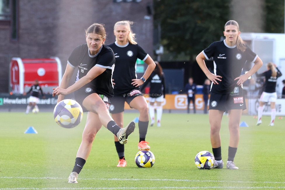 Ajax Frouwen - Sturm Damen
UEFA Women's Europa Cup, 1. Runde, Ajax Amsterdam - SK Sturm Graz Damen, Sportpark De Toekomst Amsterdam, 11.09.2025.

Foto zeigt Sophie Maierhofer (Sturm Damen)
