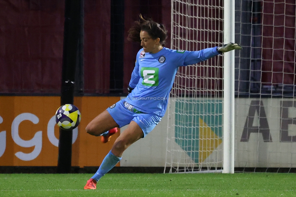 Ajax Frouwen - Sturm Damen
UEFA Women's Europa Cup, 1. Runde, Ajax Amsterdam - SK Sturm Graz Damen, Sportpark De Toekomst Amsterdam, 11.09.2025.

Foto zeigt Vanessa Gritzner (Sturm Damen)
