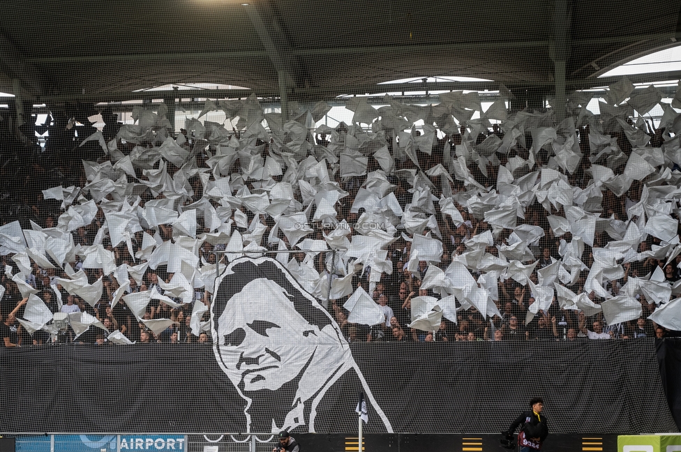 Sturm Graz - Austria Wien
Oesterreichische Fussball Bundesliga, 5. Runde, SK Sturm Graz - FK Austria Wien, Stadion Liebenau Graz, 14.09.2025. 

Foto zeigt Fans von Sturm mit einer Choreografie
Schlüsselwörter: osim