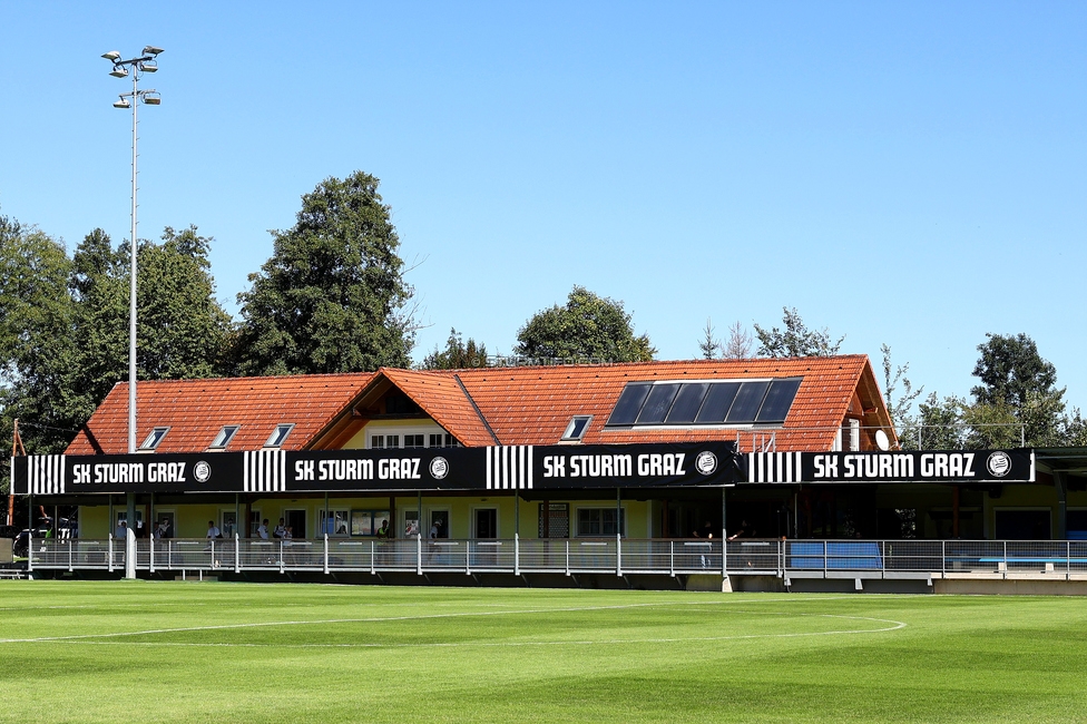 Sturm Damen - Ajax Frouwen
UEFA Women's Europa Cup, 1. Runde, SK Sturm Graz Damen - Ajax Amsterdam, Stadion Hollenegg, 18.09.2025.

Foto zeigt das Stadion Hollenegg
