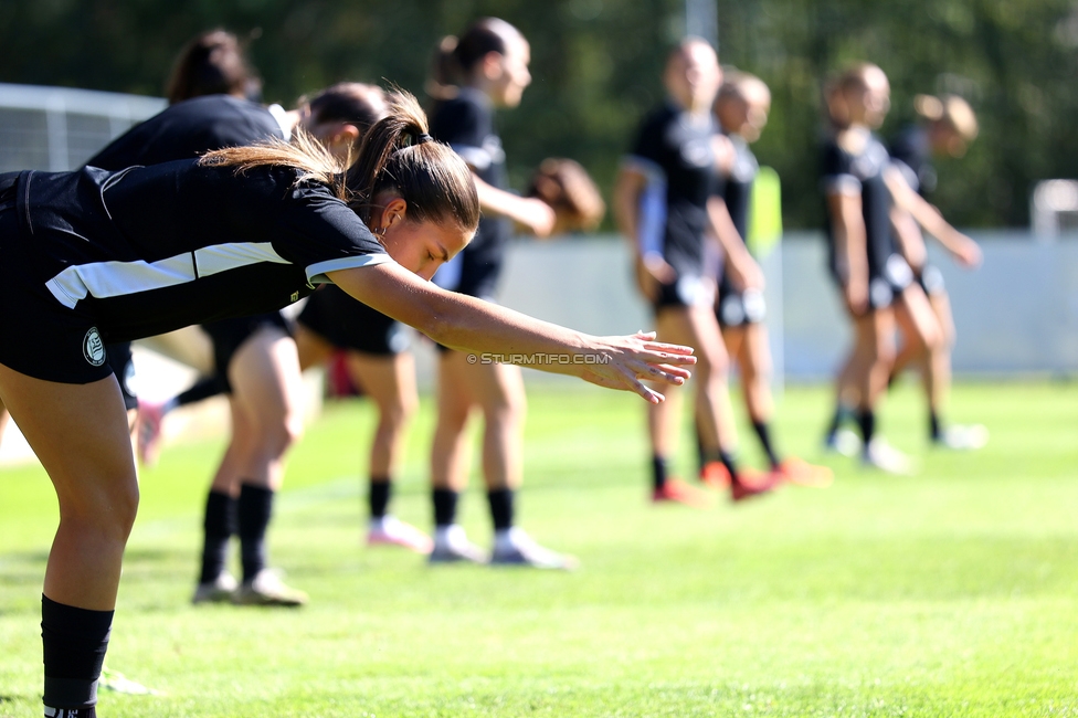 Sturm Damen - Ajax Frouwen
UEFA Women's Europa Cup, 1. Runde, SK Sturm Graz Damen - Ajax Amsterdam, Stadion Hollenegg, 18.09.2025.

Foto zeigt Ruzika Krajinovic (Sturm Damen)
