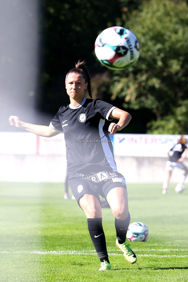 Sturm Damen - Ajax Frouwen
UEFA Women's Europa Cup, 1. Runde, SK Sturm Graz Damen - Ajax Amsterdam, Stadion Hollenegg, 18.09.2025.

Foto zeigt Stefanie Grossgasteiger (Sturm Damen)
