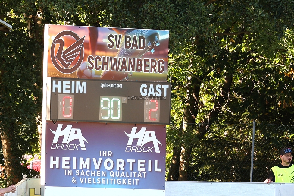 Sturm Damen - Ajax Frouwen
UEFA Women's Europa Cup, 1. Runde, SK Sturm Graz Damen - Ajax Amsterdam, Stadion Hollenegg, 18.09.2025.

Foto zeigt den Endstand
