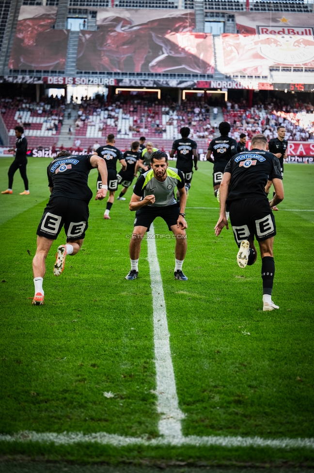 RB Salzburg - Sturm Graz
Oesterreichische Fussball Bundesliga, 6. Runde, FC RB Salzburg - SK Sturm Graz, Stadion Wals-Siezenheim, 20.09.2025. 

Foto zeigt Sargon Duran (Co-Trainer Sturm)
