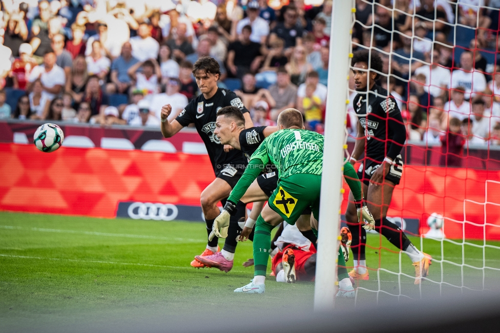 RB Salzburg - Sturm Graz
Oesterreichische Fussball Bundesliga, 6. Runde, FC RB Salzburg - SK Sturm Graz, Stadion Wals-Siezenheim, 20.09.2025. 

Foto zeigt Dimitri Lavalee (Sturm)
