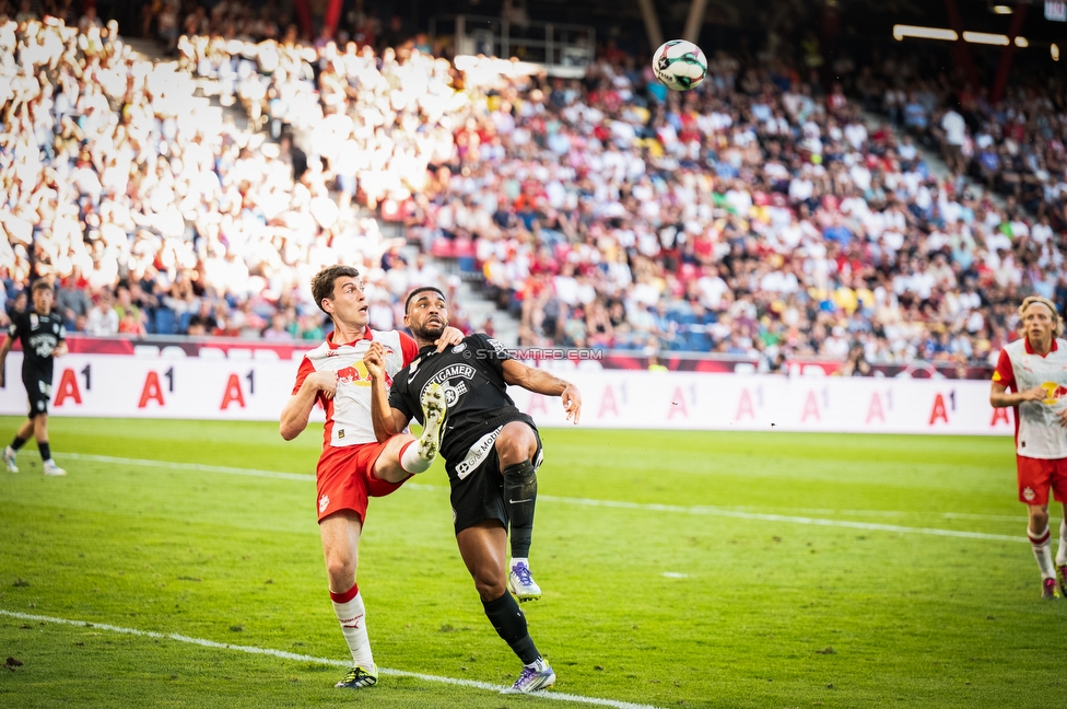 RB Salzburg - Sturm Graz
Oesterreichische Fussball Bundesliga, 6. Runde, FC RB Salzburg - SK Sturm Graz, Stadion Wals-Siezenheim, 20.09.2025. 

Foto zeigt Maurice Malone (Sturm)

