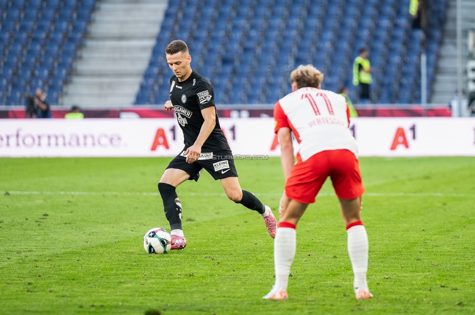 RB Salzburg - Sturm Graz
Oesterreichische Fussball Bundesliga, 6. Runde, FC RB Salzburg - SK Sturm Graz, Stadion Wals-Siezenheim, 20.09.2025. 

Foto zeigt Dimitri Lavalee (Sturm)
