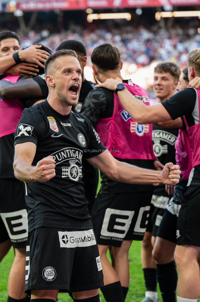 RB Salzburg - Sturm Graz
Oesterreichische Fussball Bundesliga, 6. Runde, FC RB Salzburg - SK Sturm Graz, Stadion Wals-Siezenheim, 20.09.2025. 

Foto zeigt Seedy Jatta (Sturm)
Schlüsselwörter: torjubel