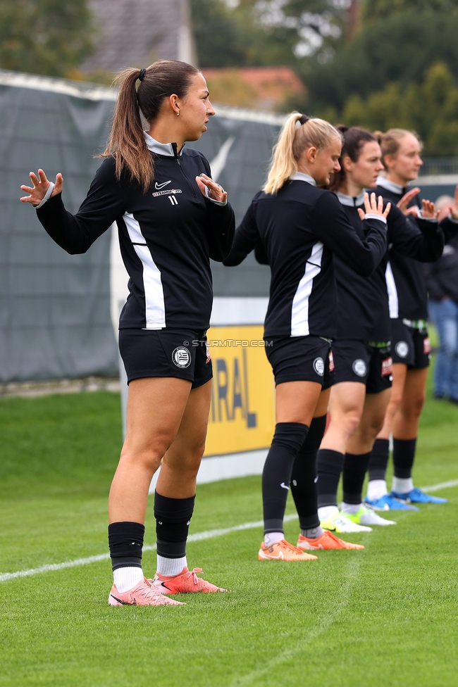 Sturm Damen - Neulengbach
OEFB Frauen Bundesliga, 7. Runde, SK Sturm Graz Damen - USV Neulengbach, Trainingszentrum Messendorf, 27.09.2025. 

Foto zeigt Ruzika Krajinovic (Sturm Damen)
