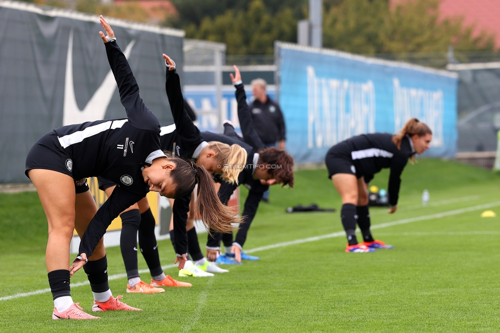 Sturm Damen - Neulengbach
OEFB Frauen Bundesliga, 7. Runde, SK Sturm Graz Damen - USV Neulengbach, Trainingszentrum Messendorf, 27.09.2025. 

Foto zeigt Ruzika Krajinovic (Sturm Damen)
