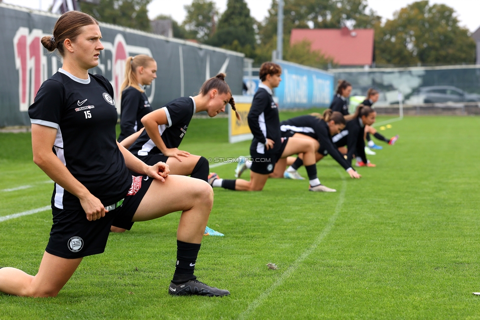 Sturm Damen - Neulengbach
OEFB Frauen Bundesliga, 7. Runde, SK Sturm Graz Damen - USV Neulengbach, Trainingszentrum Messendorf, 27.09.2025. 

Foto zeigt Sophie Maierhofer (Sturm Damen)
